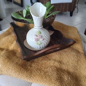Belleek vase